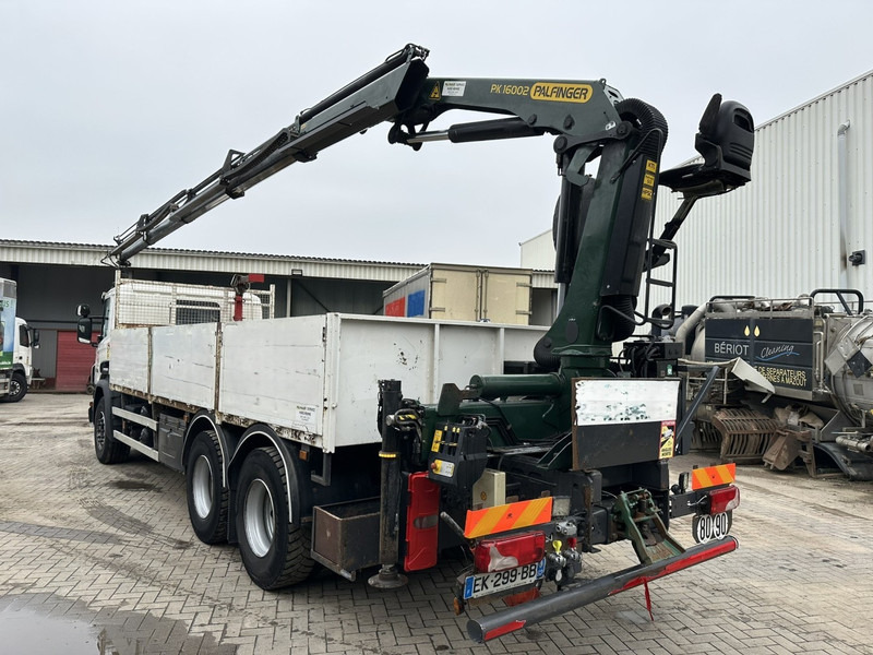 Scania P450 6x4 + KRAN PK 16002 C - *287.000km* - RETARDER - E6 - TÜV 07/2025 - GOOD CONDITION - Camión caja abierta, Camión grúa: foto 5 Scania P450 6x4 + KRAN PK 16002 C - *287.000km* - RETARDER - E6 - TÜV 07/2025 - GOOD CONDITION - Camión caja abierta, Camión grúa: foto 5