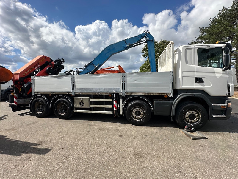 Scania R420 8x4 + CRANE PALFINGER PK44002 F (7x) + Rotator - 6m50 platform - Manual - - Camión caja abierta, Camión grúa: foto 3 Scania R420 8x4 + CRANE PALFINGER PK44002 F (7x) + Rotator - 6m50 platform - Manual - - Camión caja abierta, Camión grúa: foto 3
