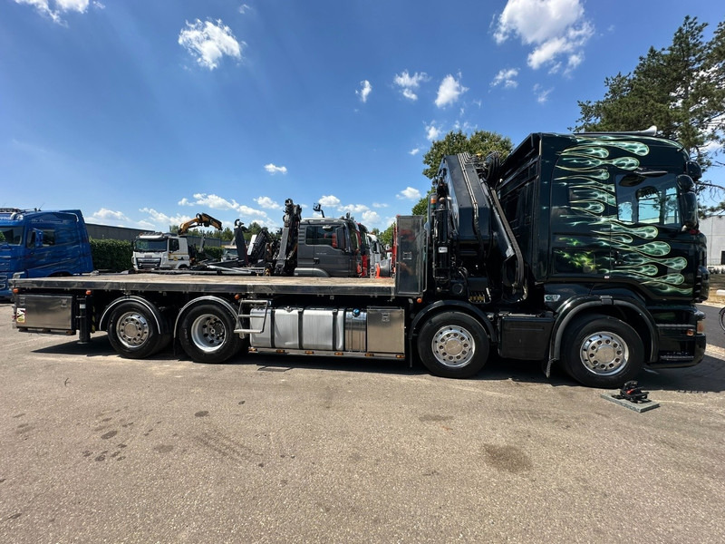 Scania R620 8x2 PRITSCHE + KRAN HIAB 800 EP-5 HIPRO - RETARDER - LIFT/STEERING AXLE - HIGHLINE SLEEPER - LEATHER - ALCOA - Camión caja abierta, Camión grúa: foto 5 Scania R620 8x2 PRITSCHE + KRAN HIAB 800 EP-5 HIPRO - RETARDER - LIFT/STEERING AXLE - HIGHLINE SLEEPER - LEATHER - ALCOA - Camión caja abierta, Camión grúa: foto 5