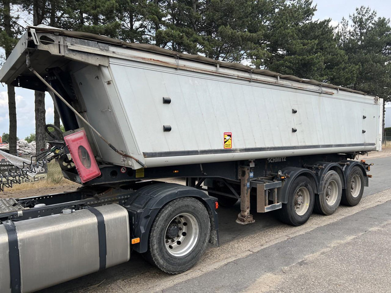 Schmitz Cargobull SKI 24 3-AXLES SAF - STEEL BODY / ALU TIPPER  - GOOD CONDITION - Semirremolque volquete: foto 1 Schmitz Cargobull SKI 24 3-AXLES SAF - STEEL BODY / ALU TIPPER  - GOOD CONDITION - Semirremolque volquete: foto 1
