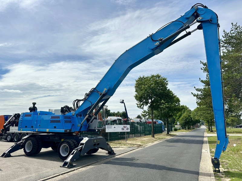 Terex FUCHS MHL 360 OVERSLAGKRAAN / MATERIAL HANDLER / UMSCHLAGBAGGER - TOP ZUSTAND - Excavadora de ruedas: foto 2 Terex FUCHS MHL 360 OVERSLAGKRAAN / MATERIAL HANDLER / UMSCHLAGBAGGER - TOP ZUSTAND - Excavadora de ruedas: foto 2