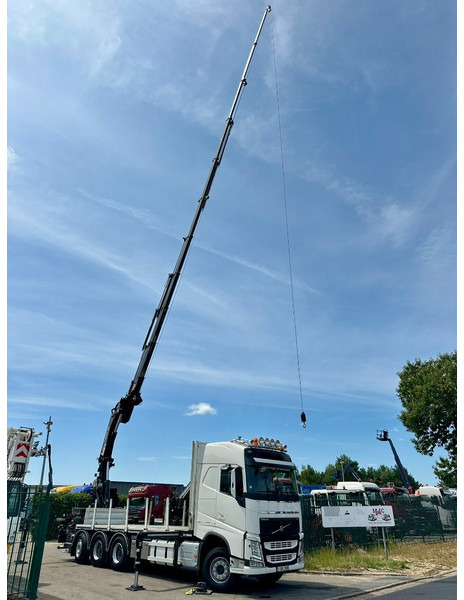 Volvo FH 420 8x4 TRIDEM KRAANWAGEN + (26m!) HIAB 408 E-8 + 2 ME HIPRO + WINCH - 63.000km ONLY - CREWCAB 4 SEATER - PLATFORM 7m - TOP CONDITION - Camión caja abierta, Camión grúa: foto 3 Volvo FH 420 8x4 TRIDEM KRAANWAGEN + (26m!) HIAB 408 E-8 + 2 ME HIPRO + WINCH - 63.000km ONLY - CREWCAB 4 SEATER - PLATFORM 7m - TOP CONDITION - Camión caja abierta, Camión grúa: foto 3