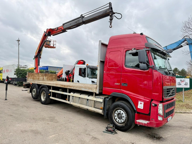 Volvo FH 460 6x2 + CRANE PALFINGER PK18002 EH + RADIO + ROTATOR - LIFT + STEERING AXLE - TÜV 04/2026 - A/C - PLATFORM 7m50 - I-SHIFT - EURO 5 - Camión grúa: foto 1 Volvo FH 460 6x2 + CRANE PALFINGER PK18002 EH + RADIO + ROTATOR - LIFT + STEERING AXLE - TÜV 04/2026 - A/C - PLATFORM 7m50 - I-SHIFT - EURO 5 - Camión grúa: foto 1