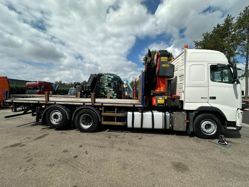 Volvo FH 500 6X2 + CRANE PALFINGER PK50002 E 6x - RETARDER - PLATFORM 6m20 - TWISTLOCKS 20' - 561.000km - EURO 5 - Camión grúa: foto 5 Volvo FH 500 6X2 + CRANE PALFINGER PK50002 E 6x - RETARDER - PLATFORM 6m20 - TWISTLOCKS 20' - 561.000km - EURO 5 - Camión grúa: foto 5