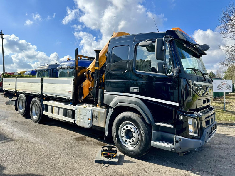 Volvo FMX 370 6x2 PLATFORM 6M35 + CRANE EFFER 215/6S -*127.000km* - LIFT AXLE - DOUBLE WHEELS - I SHIFT - EURO 6 - BE PAPERS - Camión grúa: foto 2 Volvo FMX 370 6x2 PLATFORM 6M35 + CRANE EFFER 215/6S -*127.000km* - LIFT AXLE - DOUBLE WHEELS - I SHIFT - EURO 6 - BE PAPERS - Camión grúa: foto 2