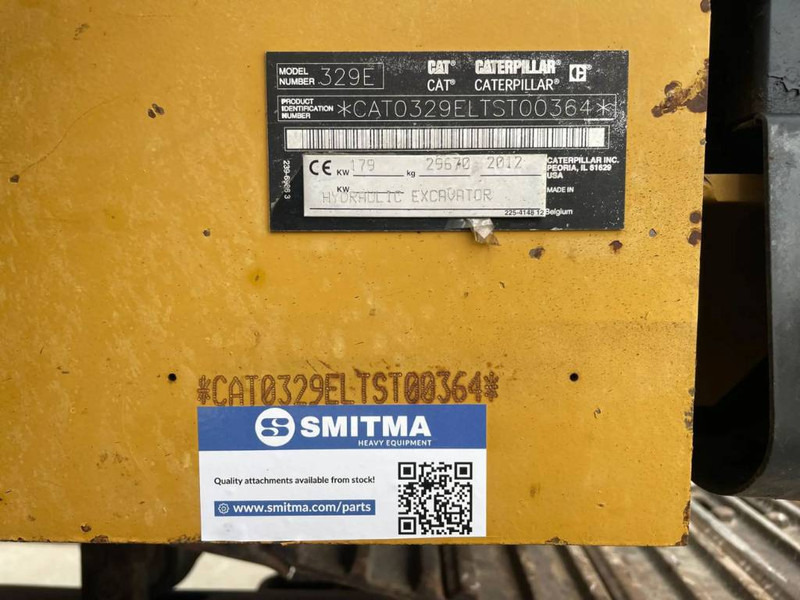 Excavadora de cadenas Cat 329E L: foto 6