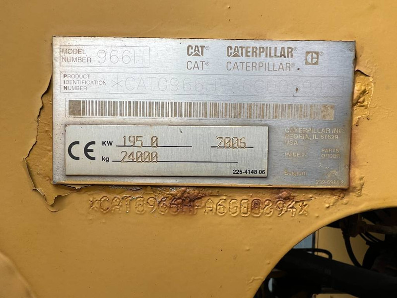 Cargadora de ruedas Cat 966H - Full Steering: foto 18