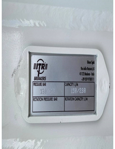 ITR UNH137 - Martillo hidráulico para Maquinaria de construcción: foto 2 ITR UNH137 - Martillo hidráulico para Maquinaria de construcción: foto 2