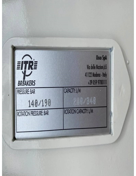 ITR UNH177 - Martillo hidráulico para Maquinaria de construcción: foto 4 ITR UNH177 - Martillo hidráulico para Maquinaria de construcción: foto 4