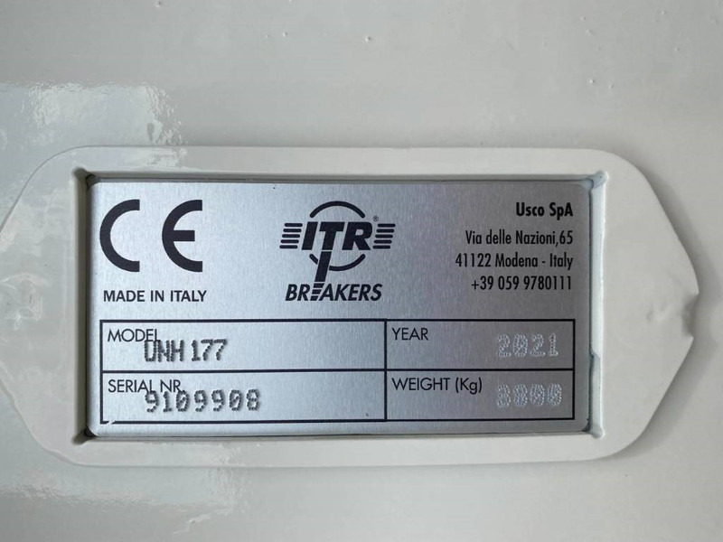 ITR UNH177 - Martillo hidráulico para Maquinaria de construcción: foto 3 ITR UNH177 - Martillo hidráulico para Maquinaria de construcción: foto 3