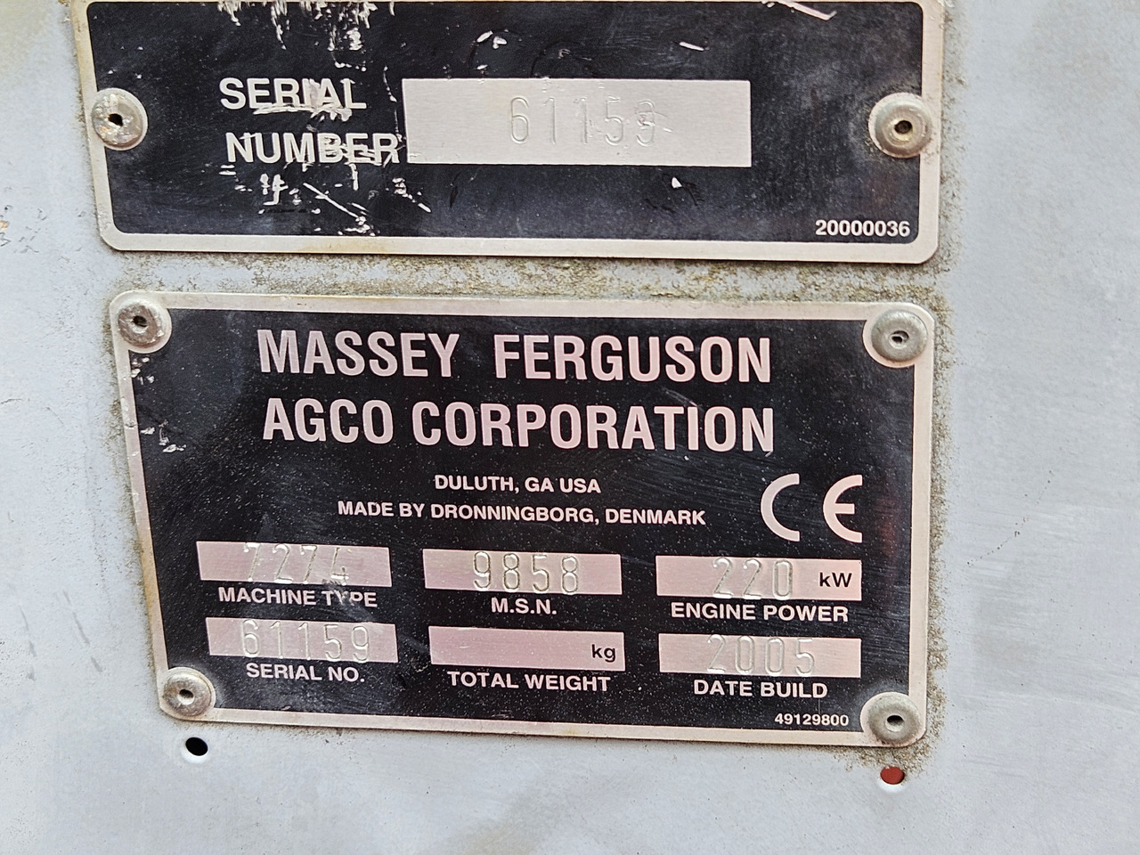 Massey Ferguson Cerea - Cosechadora de granos: foto 5 Massey Ferguson Cerea - Cosechadora de granos: foto 5