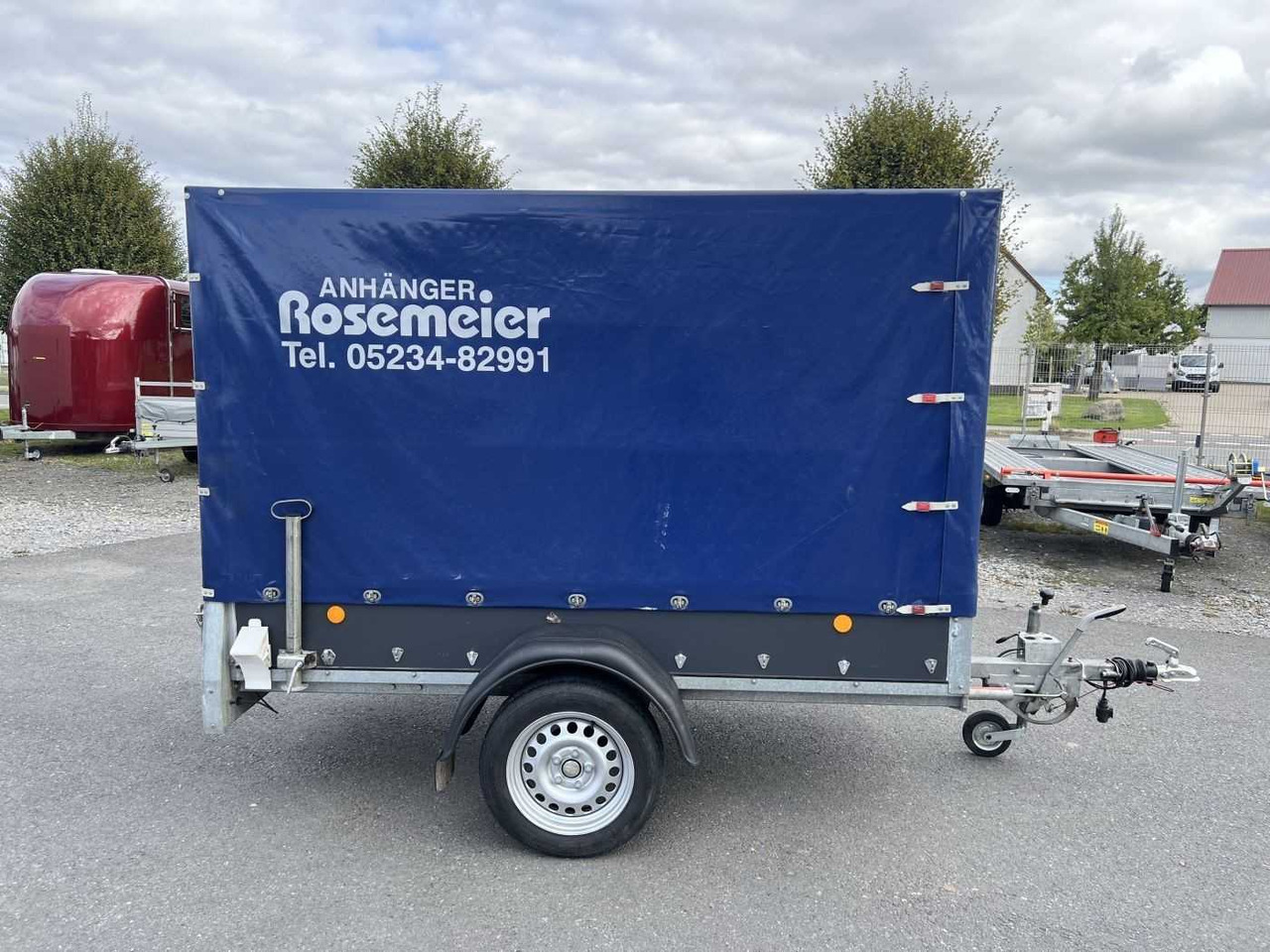 BOECKMANN HNB 1025 Plane Kastenanhänger gebremst - Remolque de coche: foto 2 BOECKMANN HNB 1025 Plane Kastenanhänger gebremst - Remolque de coche: foto 2