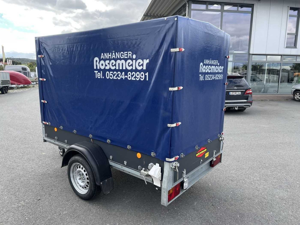 BOECKMANN HNB 1025 Plane Kastenanhänger gebremst - Remolque de coche: foto 5 BOECKMANN HNB 1025 Plane Kastenanhänger gebremst - Remolque de coche: foto 5
