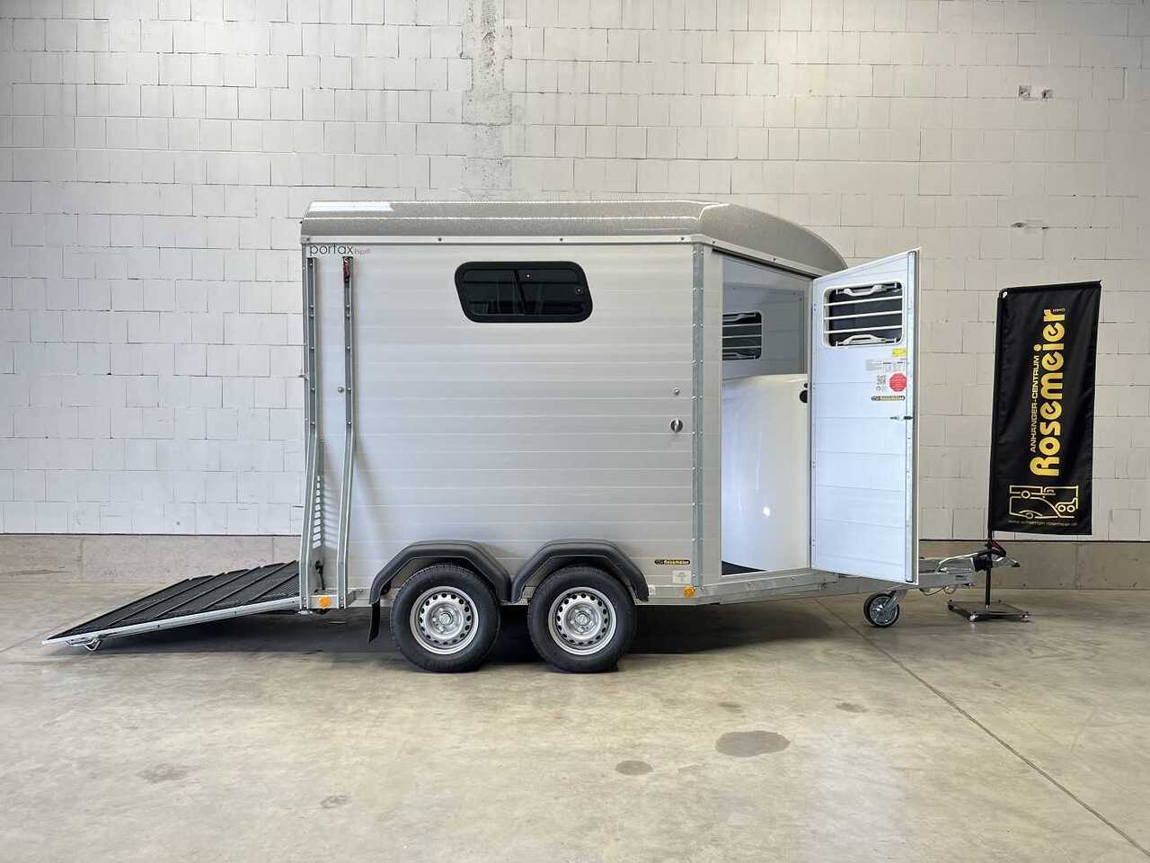 BOECKMANN Portax Esprit silv+bl Paket Pferdeanhänger - Remolque para caballos: foto 1 BOECKMANN Portax Esprit silv+bl Paket Pferdeanhänger - Remolque para caballos: foto 1