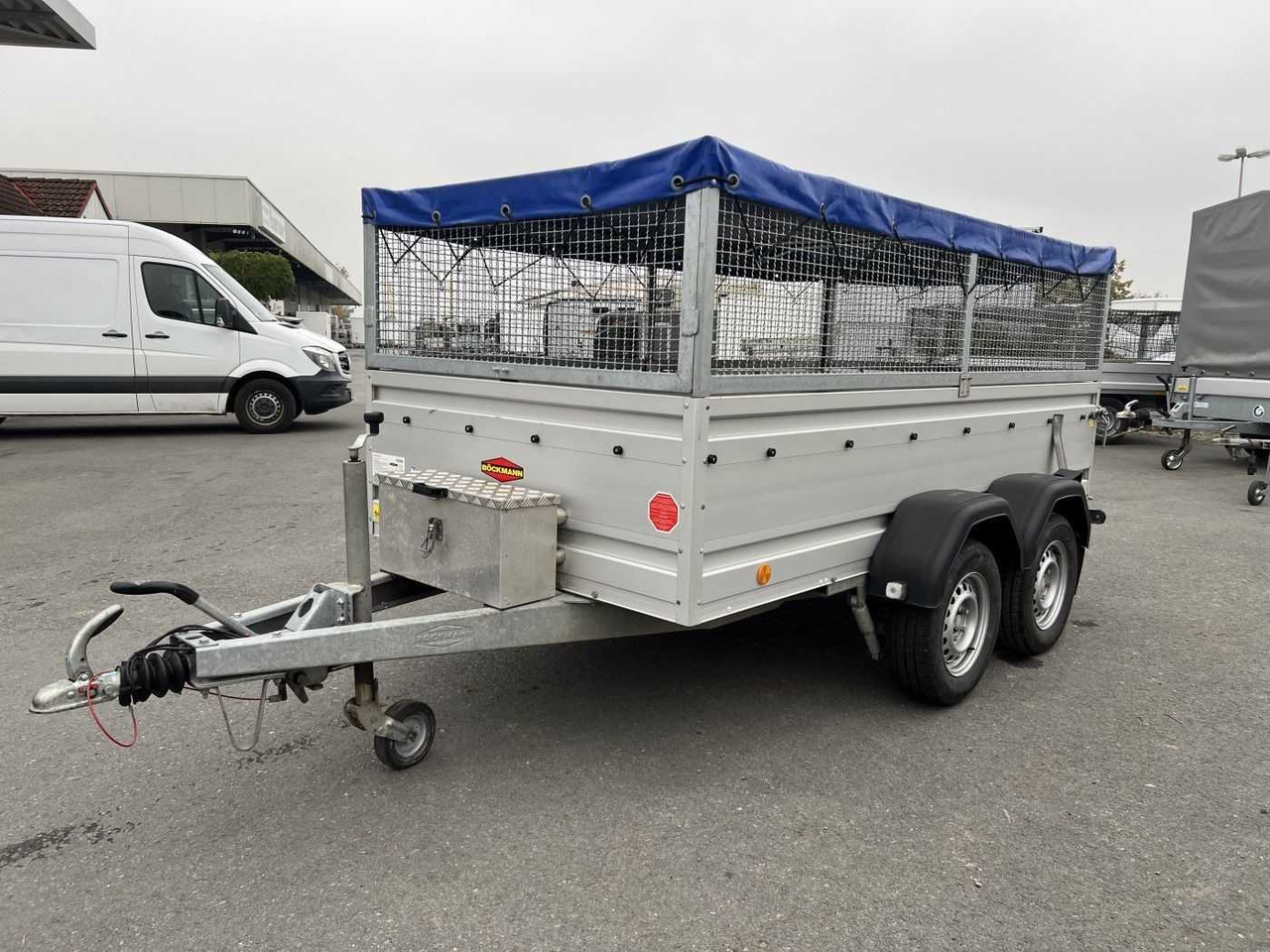 BOECKMANN TL-AL 3015/20 WCF BWE Gitter Kastenanhänger gebr - Remolque de coche: foto 5 BOECKMANN TL-AL 3015/20 WCF BWE Gitter Kastenanhänger gebr - Remolque de coche: foto 5