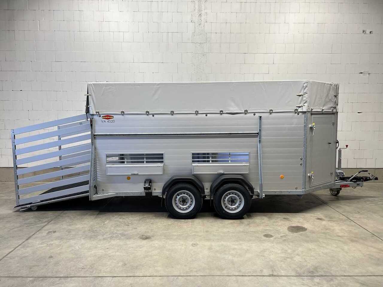 BOECKMANN VA 4520/35 Plane Viehanhänger - Remolque transporte de ganado: foto 1 BOECKMANN VA 4520/35 Plane Viehanhänger - Remolque transporte de ganado: foto 1