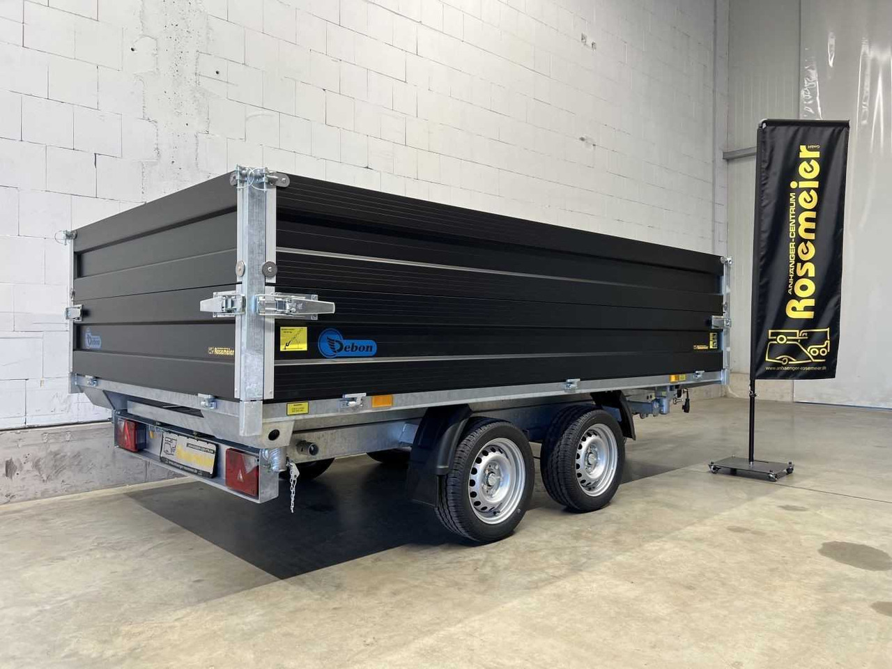 CHEVAL LIBERTE DEBON PW3.3E Black BWEH Dreiseitenkipper - Remolque volquete: foto 4 CHEVAL LIBERTE DEBON PW3.3E Black BWEH Dreiseitenkipper - Remolque volquete: foto 4