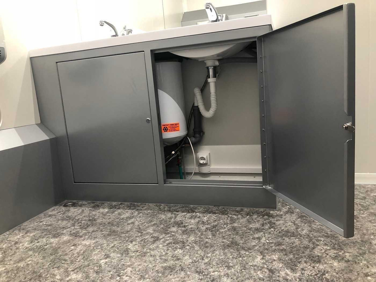 Remolque ROSEMEIER VE 4 Damen, 1 Herren, 4 Urinale Toilettenanhänger: foto 8