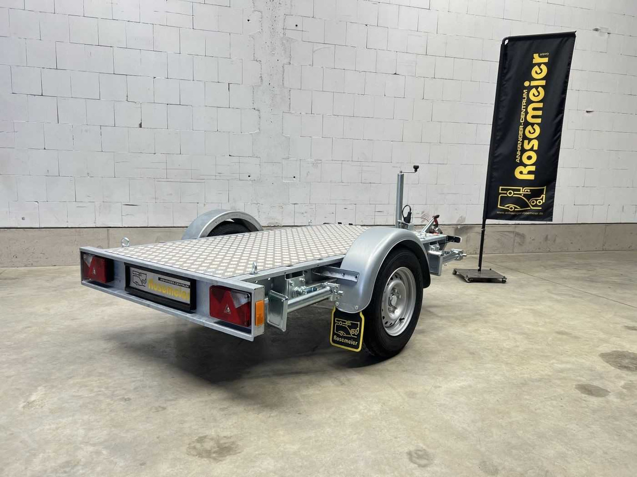 VEZEKO Generator 1-Achser Maschinentransporter - Remolque para moto: foto 5 VEZEKO Generator 1-Achser Maschinentransporter - Remolque para moto: foto 5