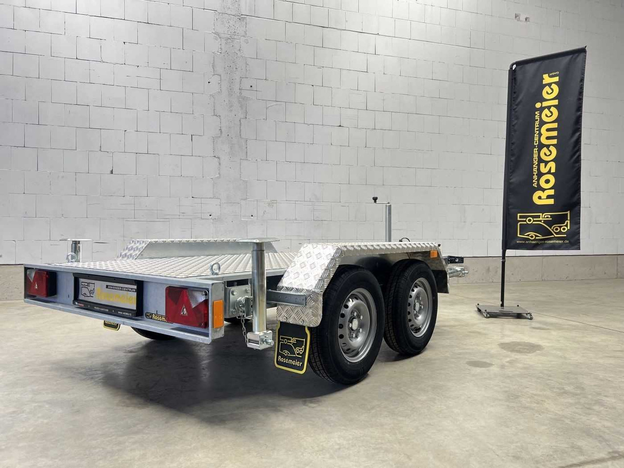 VEZEKO Generator 2-Achser Maschinentransporter - Remolque para moto: foto 4 VEZEKO Generator 2-Achser Maschinentransporter - Remolque para moto: foto 4