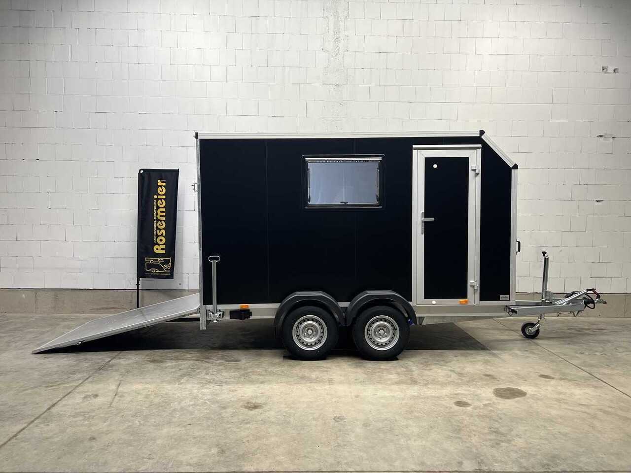VEZEKO TK B 27.35 Rampe Tür Fen Aero Kofferanhänger - Remolque caja cerrada: foto 1 VEZEKO TK B 27.35 Rampe Tür Fen Aero Kofferanhänger - Remolque caja cerrada: foto 1