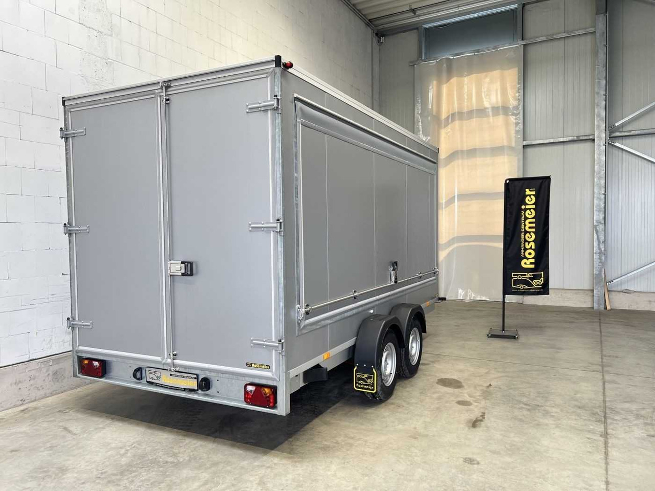 Remolque caja cerrada nuevo VEZEKO TK D 27.40 Flügeltüren+Seitenk Kofferanhänger Promotionanhänger: foto 6