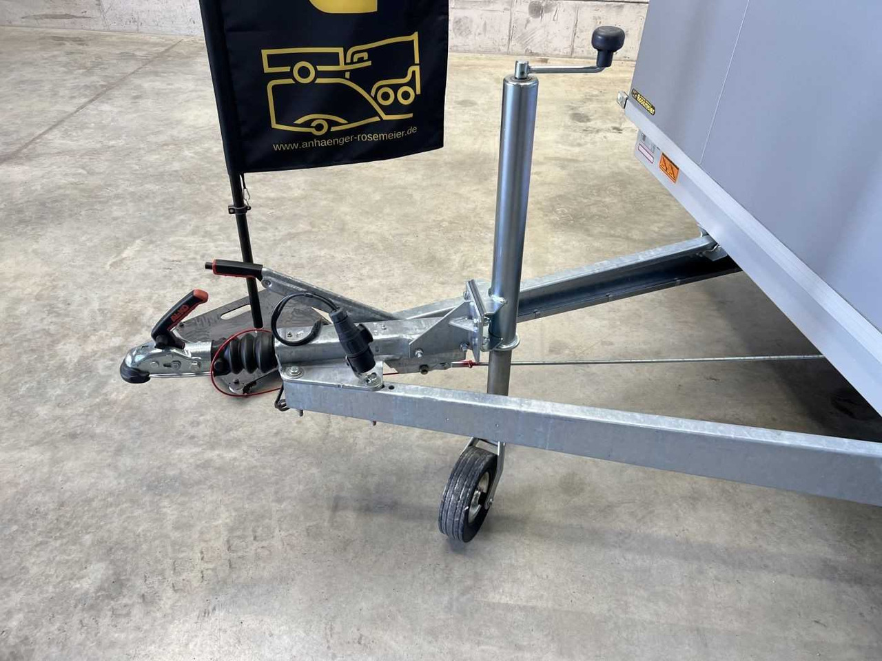 Remolque caja cerrada nuevo VEZEKO TK D 27.40 Flügeltüren+Seitenk Kofferanhänger Promotionanhänger: foto 25