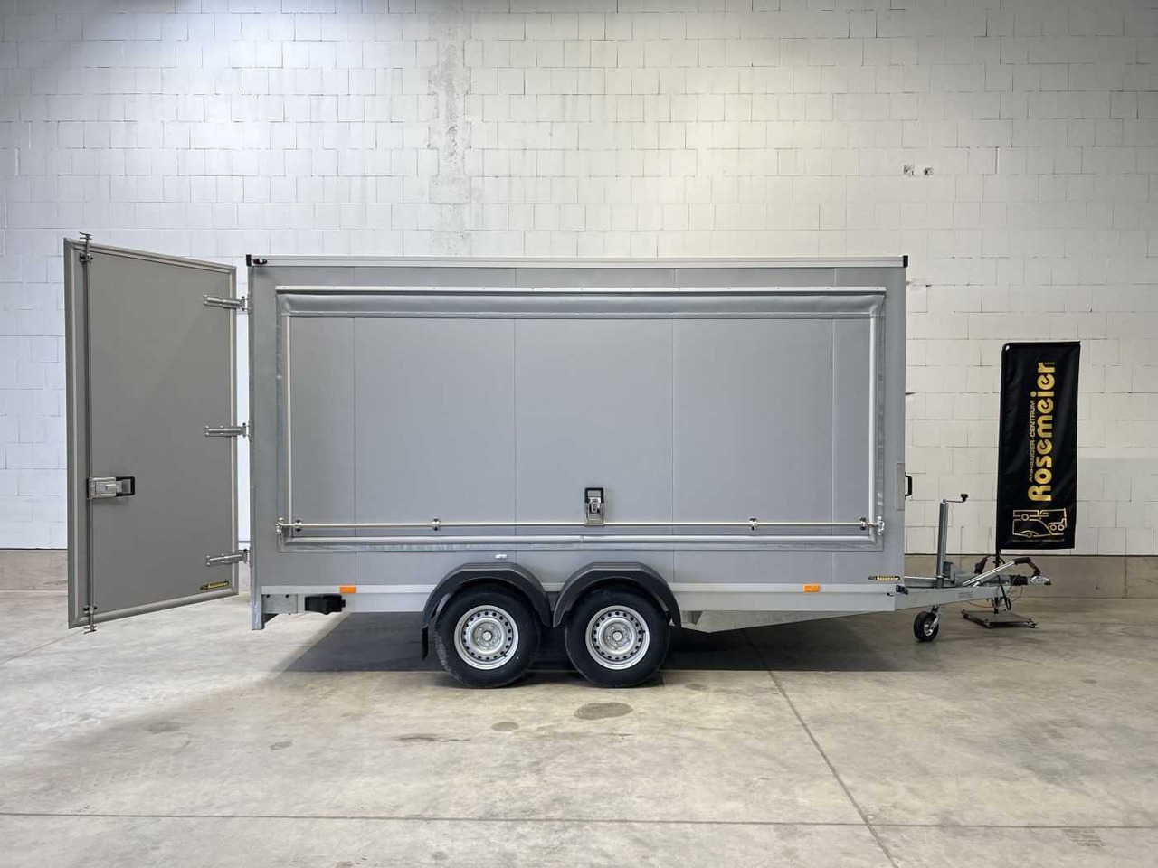 Remolque caja cerrada nuevo VEZEKO TK D 27.40 Flügeltüren+Seitenk Kofferanhänger Promotionanhänger: foto 7