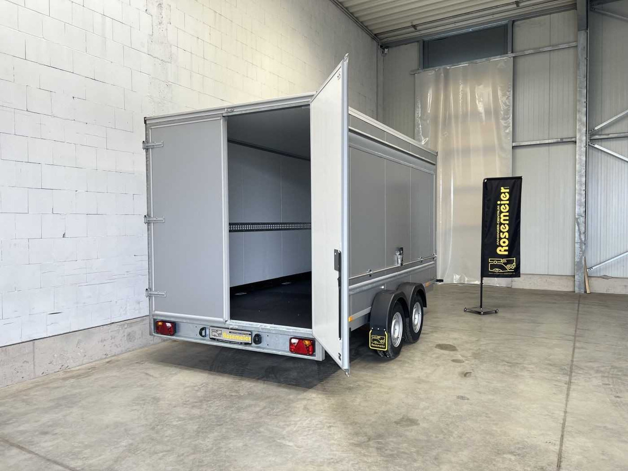 Remolque caja cerrada nuevo VEZEKO TK D 27.40 Flügeltüren+Seitenk Kofferanhänger Promotionanhänger: foto 17