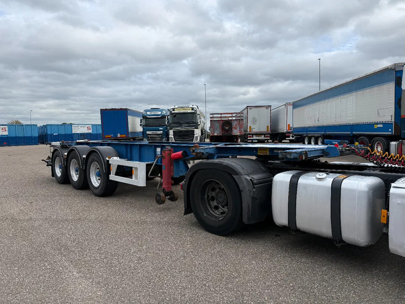 Semirremolque portacontenedore/ Intercambiable Van Hool Van Hool tank chassis BPW Alcoa: foto 15