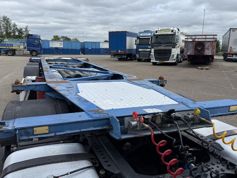 Semirremolque portacontenedore/ Intercambiable Van Hool Van Hool tank chassis BPW Alcoa: foto 16