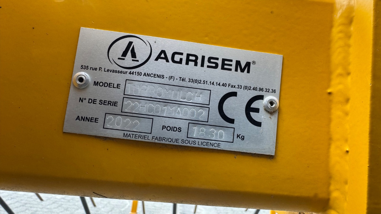 Agrisem Turbolmulch 6,20 Vorführmaschine - Grada: foto 2 Agrisem Turbolmulch 6,20 Vorführmaschine - Grada: foto 2