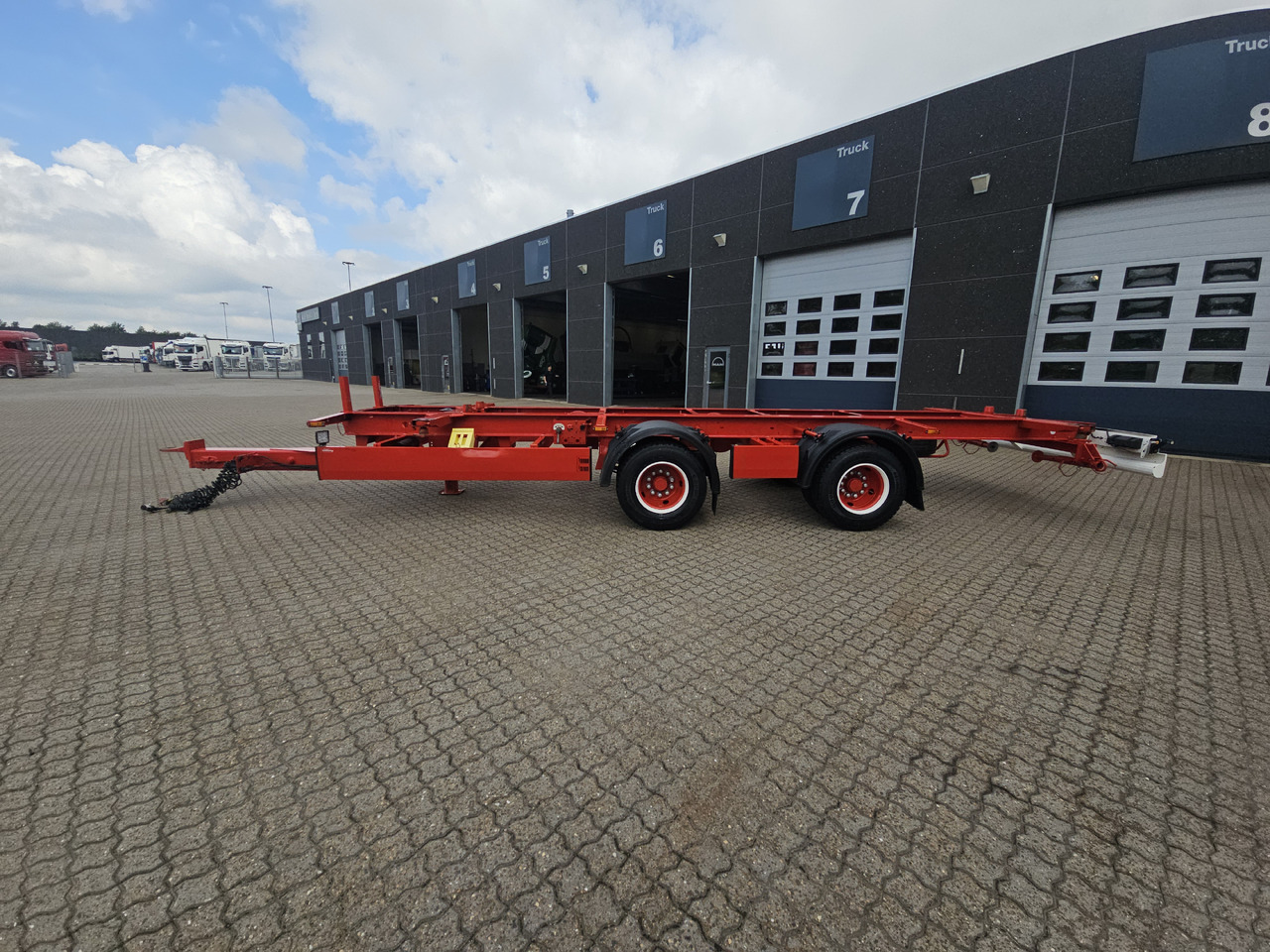 Krone 2 Aksl. Kærre - Remolque portacontenedore/ Intercambiable: foto 2 Krone 2 Aksl. Kærre - Remolque portacontenedore/ Intercambiable: foto 2