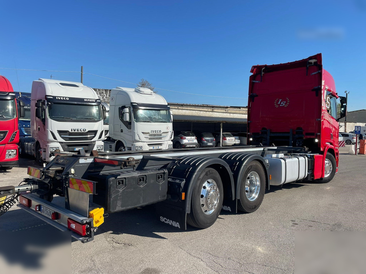 SCANIA R450 - Camión portacontenedore/ Intercambiable: foto 2 SCANIA R450 - Camión portacontenedore/ Intercambiable: foto 2