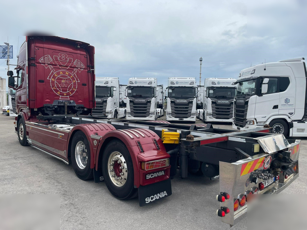 SCANIA R560 - Camión portacontenedore/ Intercambiable: foto 4 SCANIA R560 - Camión portacontenedore/ Intercambiable: foto 4
