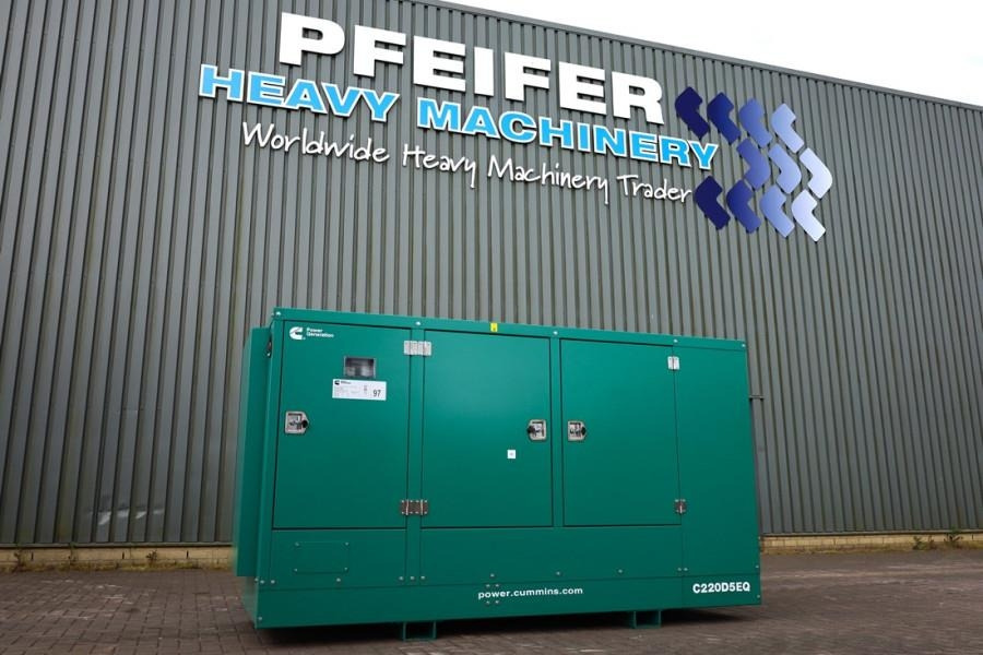 Cummins C220D5EQ Declaration of Conformity, Diesel, 220kVA - Generador industriale: foto 1 Cummins C220D5EQ Declaration of Conformity, Diesel, 220kVA - Generador industriale: foto 1
