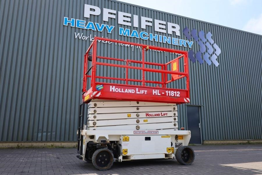 Holland Lift Ecostar HL-11812 Electric, 14m Working Height, 300 - Plataforma de tijeras: foto 1 Holland Lift Ecostar HL-11812 Electric, 14m Working Height, 300 - Plataforma de tijeras: foto 1