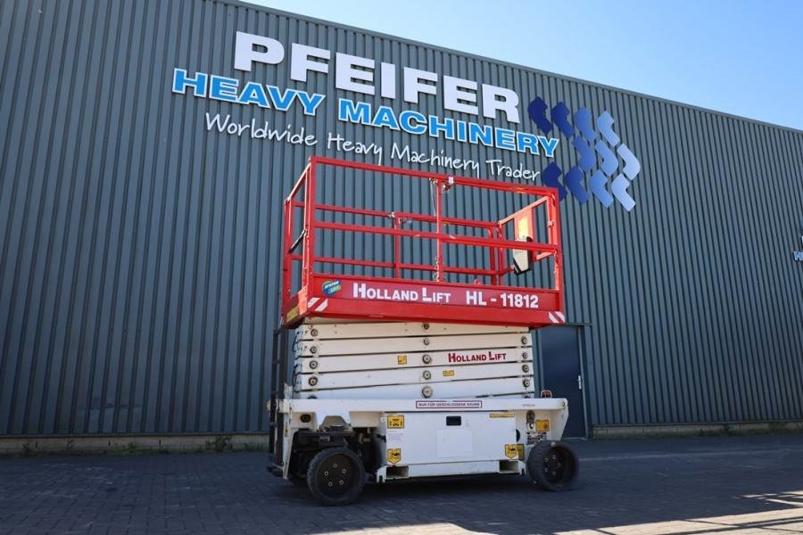 Holland Lift Ecostar HL-11812 Electric, 14m Working Height, 300 - Plataforma de tijeras: foto 1 Holland Lift Ecostar HL-11812 Electric, 14m Working Height, 300 - Plataforma de tijeras: foto 1