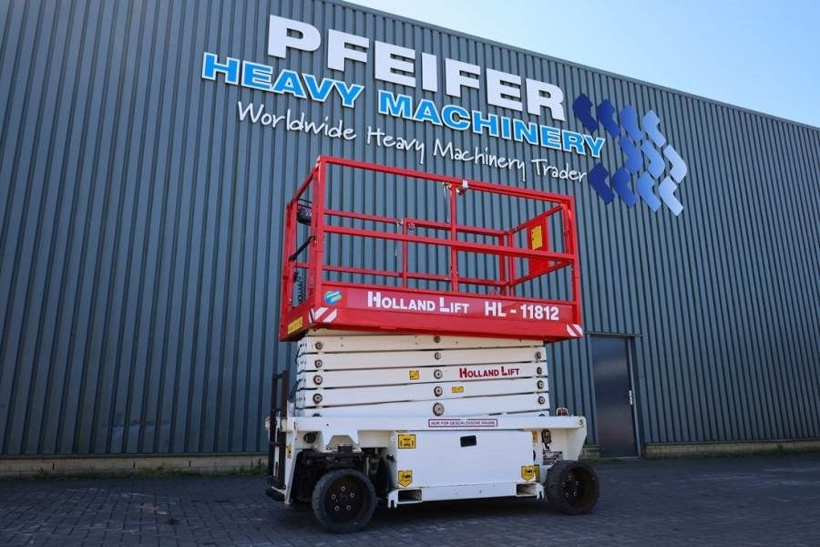 Holland Lift Ecostar HL-11812 Electric, 14m Working Height, 300 - Plataforma de tijeras: foto 1 Holland Lift Ecostar HL-11812 Electric, 14m Working Height, 300 - Plataforma de tijeras: foto 1