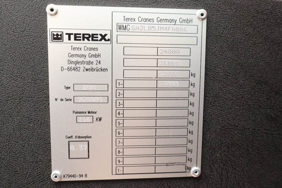 Grúa todo terreno Terex AC40/2L Diesel, 4x4 Drive And 4-Wheel Steering, 40: foto 6