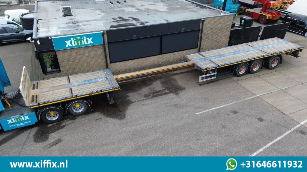 Doll 3-ass. Vlakke uitschuifbare oplegger / Naloop gestuurd - Semirremolque plataforma/ Caja abierta: foto 1 Doll 3-ass. Vlakke uitschuifbare oplegger / Naloop gestuurd - Semirremolque plataforma/ Caja abierta: foto 1