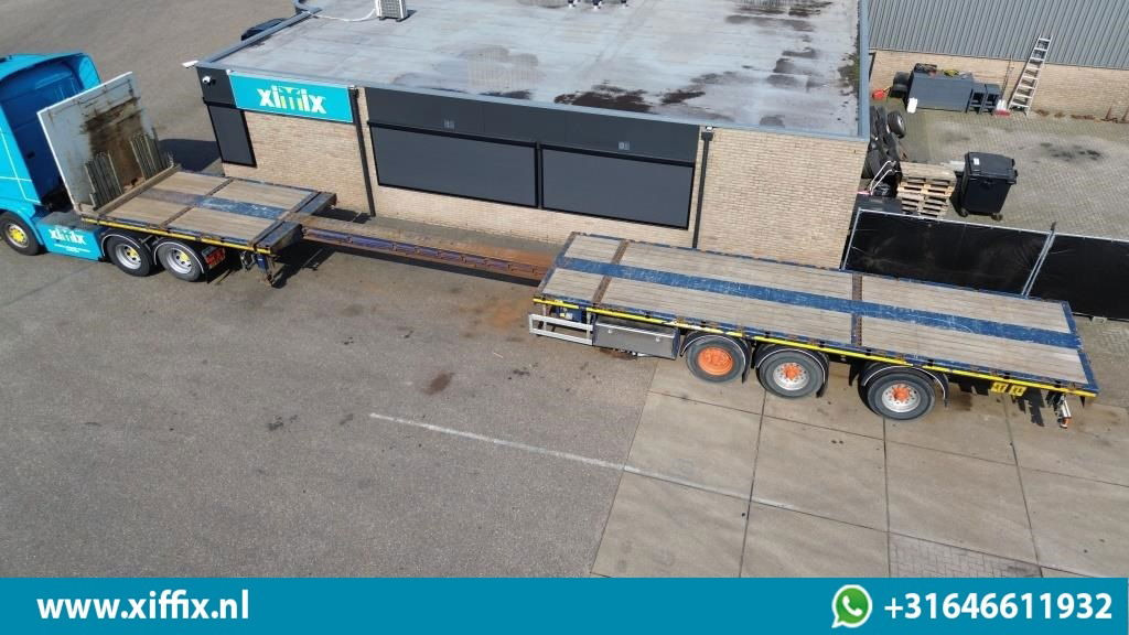 Doll 3-ass. Vlakke uitschuifbare oplegger / Naloop gestuurd - Semirremolque plataforma/ Caja abierta: foto 2 Doll 3-ass. Vlakke uitschuifbare oplegger / Naloop gestuurd - Semirremolque plataforma/ Caja abierta: foto 2