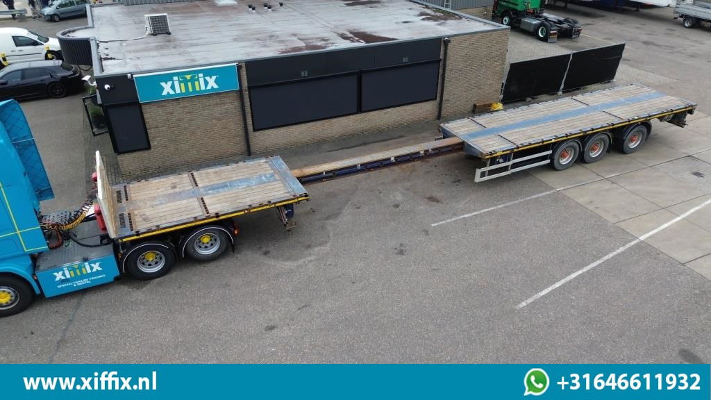 Doll 3-ass. Vlakke uitschuifbare oplegger / Naloop gestuurd - Semirremolque plataforma/ Caja abierta: foto 1 Doll 3-ass. Vlakke uitschuifbare oplegger / Naloop gestuurd - Semirremolque plataforma/ Caja abierta: foto 1