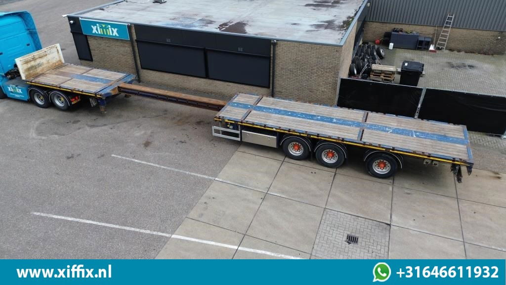 Doll 3-ass. Vlakke uitschuifbare oplegger / Naloop gestuurd - Semirremolque plataforma/ Caja abierta: foto 2 Doll 3-ass. Vlakke uitschuifbare oplegger / Naloop gestuurd - Semirremolque plataforma/ Caja abierta: foto 2