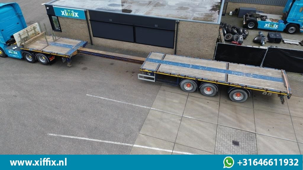 Doll 3-ass. Vlakke uitschuifbare oplegger / Naloop gestuurd - Semirremolque plataforma/ Caja abierta: foto 2 Doll 3-ass. Vlakke uitschuifbare oplegger / Naloop gestuurd - Semirremolque plataforma/ Caja abierta: foto 2