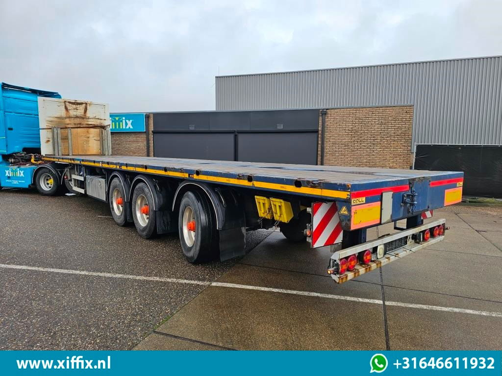 Doll 3-ass. Vlakke uitschuifbare oplegger / Naloop gestuurd - Semirremolque plataforma/ Caja abierta: foto 4 Doll 3-ass. Vlakke uitschuifbare oplegger / Naloop gestuurd - Semirremolque plataforma/ Caja abierta: foto 4