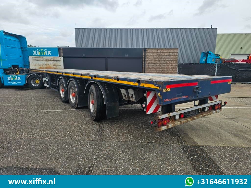 Doll 3-ass. Vlakke uitschuifbare oplegger / Naloop gestuurd - Semirremolque plataforma/ Caja abierta: foto 4 Doll 3-ass. Vlakke uitschuifbare oplegger / Naloop gestuurd - Semirremolque plataforma/ Caja abierta: foto 4