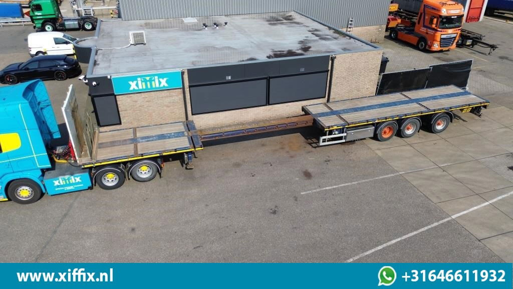 Doll 3-ass. Vlakke uitschuifbare oplegger / Naloop gestuurd - Semirremolque plataforma/ Caja abierta: foto 1 Doll 3-ass. Vlakke uitschuifbare oplegger / Naloop gestuurd - Semirremolque plataforma/ Caja abierta: foto 1