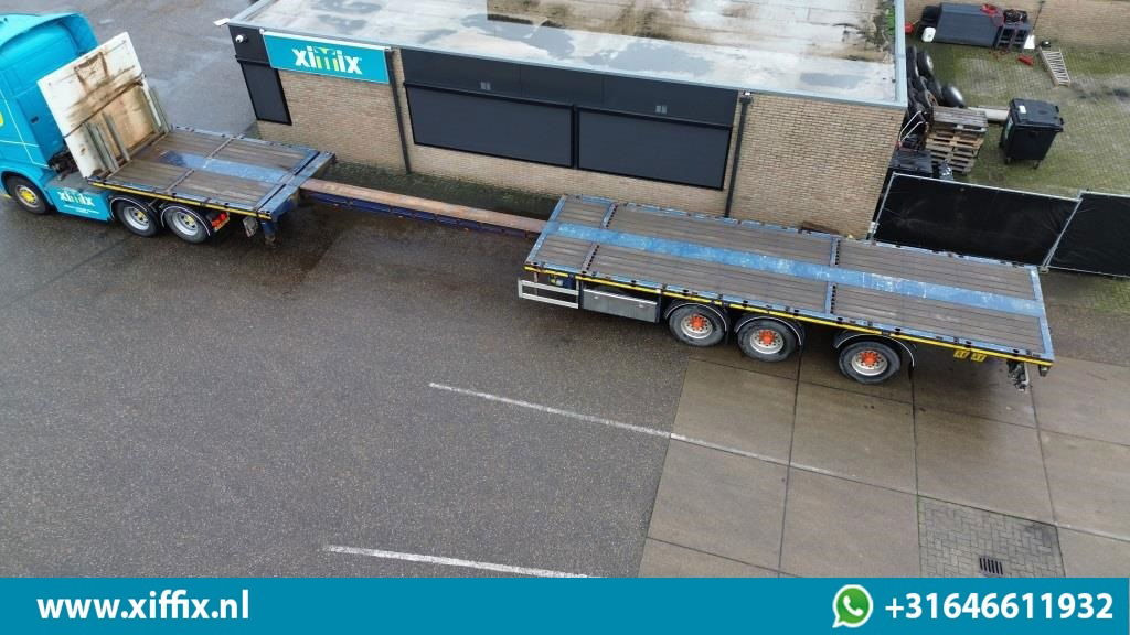 Doll 3-ass. Vlakke uitschuifbare oplegger / Naloop gestuurd - Semirremolque plataforma/ Caja abierta: foto 2 Doll 3-ass. Vlakke uitschuifbare oplegger / Naloop gestuurd - Semirremolque plataforma/ Caja abierta: foto 2