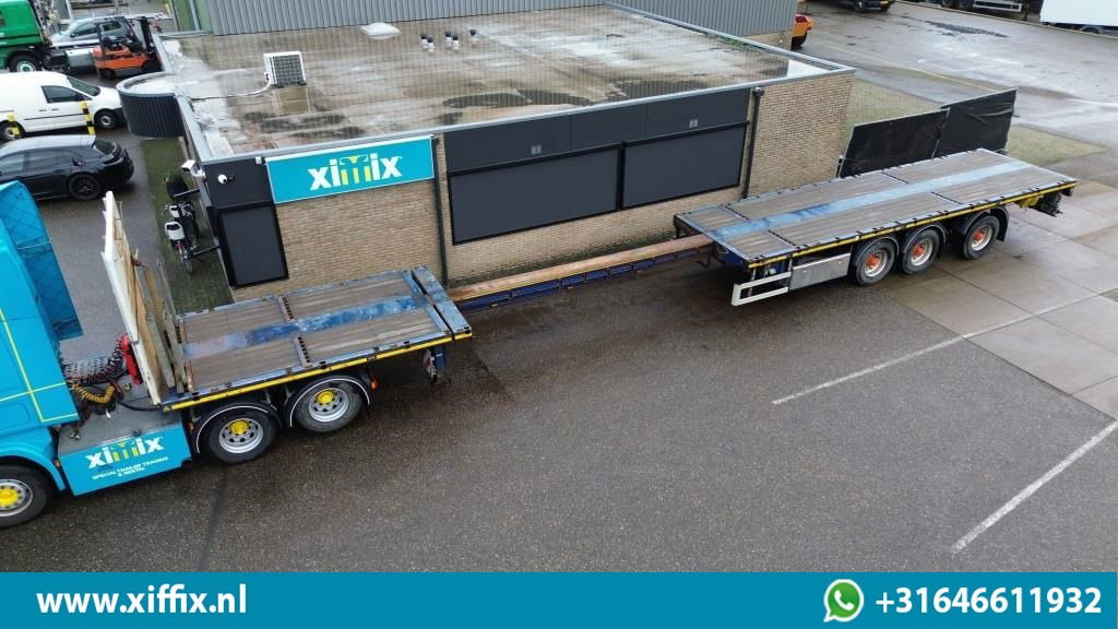 Doll 3-ass. Vlakke uitschuifbare oplegger / Naloop gestuurd - Semirremolque plataforma/ Caja abierta: foto 1 Doll 3-ass. Vlakke uitschuifbare oplegger / Naloop gestuurd - Semirremolque plataforma/ Caja abierta: foto 1